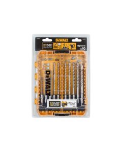Dewalt Power Tools Dewalt DT70753QZ SDS Plus Extreme 2 Drill Bit Set 10 Piece