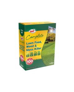 Doff FLMC20DOF Lawn Feed Weed & Moss Killer 3.2kg