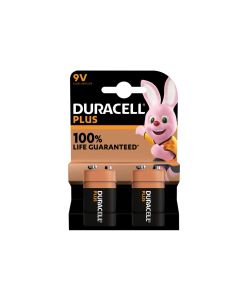 Duracell S18718 9V Batteries (Pack 2)