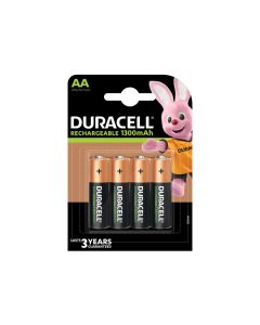 Duracell S6890 AA Rechargeable Batteries 1300mAh (Pack 4)