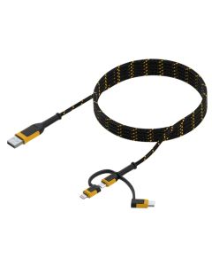 Dewalt Telecoms 1311356DWG 3-in-1 Combo Cable 1.8m