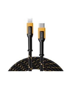 Dewalt Telecoms 1311357DWG USB C to Lightning Charging Cable 1.2m