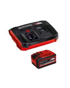 Einhell 4512143 Power-X-Change Boostcharger Starter Kit 18V with 1 × 4.0-6.0Ah Battery