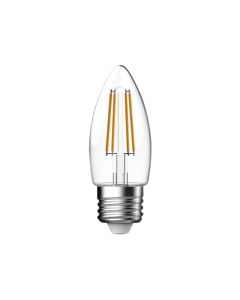 Energizer S12870 4W LED ES Candle Filament Bulb Warm White