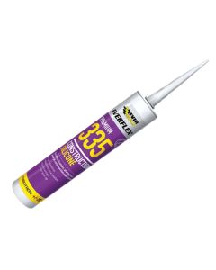 Everbuild Sika Everbuild 486138 335 Construction Silicone Brown 295ml