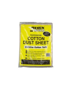 Everbuild Sika Everbuild 484993 Cotton Dust Sheet 3.6 x 2.7m