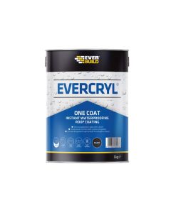 Everbuild Sika Everbuild 484625 EVERCRYL One Coat Black 5kg