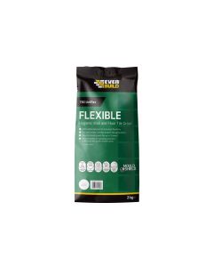 Everbuild Sika Everbuild 695765 730 Uniflex Hygienic Tile Grout White 2.5kg