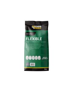 Everbuild Sika Everbuild 486045 730 Uniflex Hygienic Tile Grout Anthracite 5kg