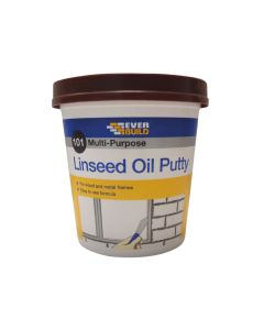 Everbuild Sika Everbuild 489027 1kg Multi-Purpose Linseed Oil Putty Brown