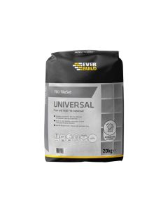 Everbuild Sika Everbuild 678329 Universal Tile Adhesive Grey 20kg