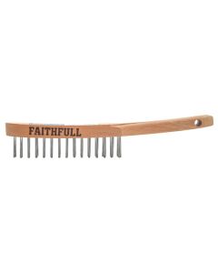 Faithfull FAI5802F Two Row Scratch Brush