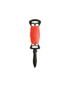 Faithfull FAIBLREEL Brick Line on Spool 75m Orange