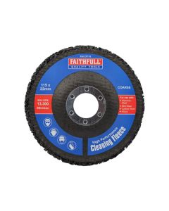 Faithfull FAICF115 115mm Coarse Cleaning Fleece Disc