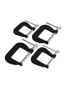 Faithfull FAICLAMPSET4 4 Piece Mini Clamp Set