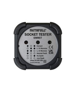 Faithfull FAIDETSOC Socket Polarity Tester