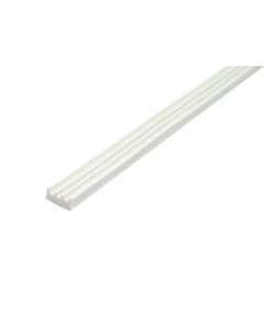 Faithfull FAIDEW9356W EPDM Draught Excluder White 6M 9 x 3.5mm