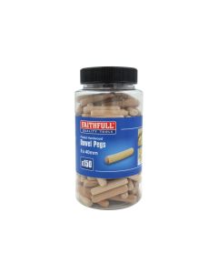 Faithfull FAIDOW8150T Fluted Wood Dowels 40 x 8mm