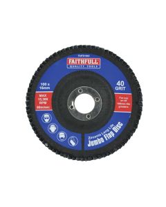 Faithfull FAIFD100C 100mm Coarse Flap Disc