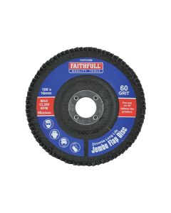 Faithfull FAIFD100M 100mm Medium Flap Disc