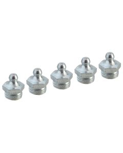 Faithfull FAIGGN14BSP Straight Grease Nipple 1/4in BSP Pack of 5