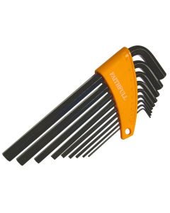 Faithfull FAIHKS9ML 9 Piece Metric Long Arm Hex Key Set