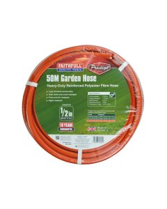 Faithfull FAIHOSE50PRE 50m Garden Hose 12.5mm