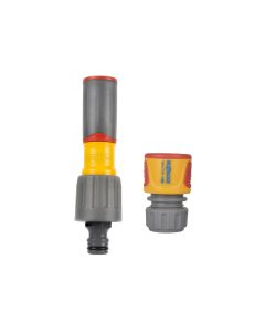 Hozelock 100100226 3-in-1 Nozzle & AquaStop Connector