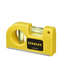 Stanley 0-42-130 87mm Magnetic Pocket Level