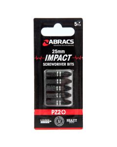 Abracs IPZ22505 Expert Impact Screwdriver Bit PZ2 × 25mm