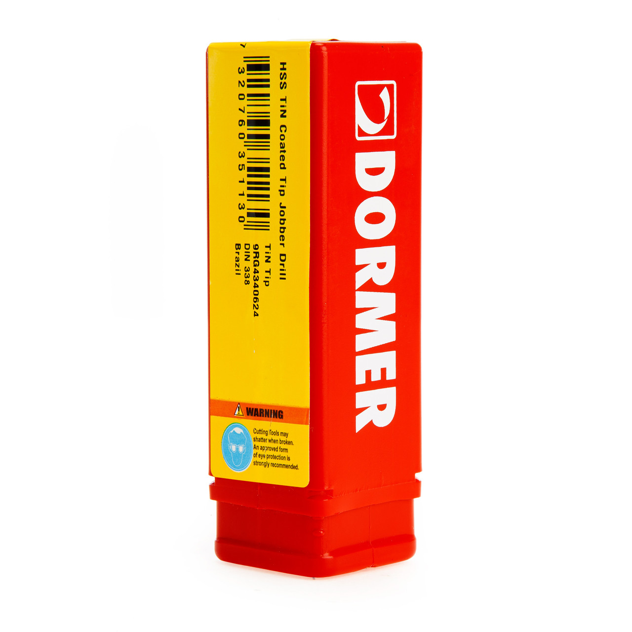 Dormer A0027510 HSS TiN-Tip Jobber Drill Bit 7.5mm