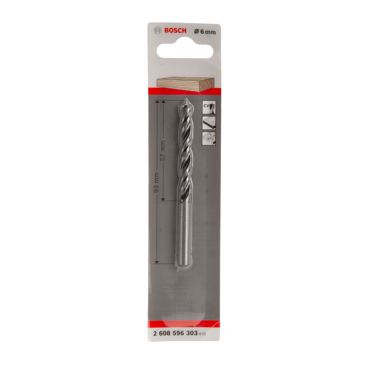 Bosch 2608596303 Brad Point Drill Bit 6 × 60mm