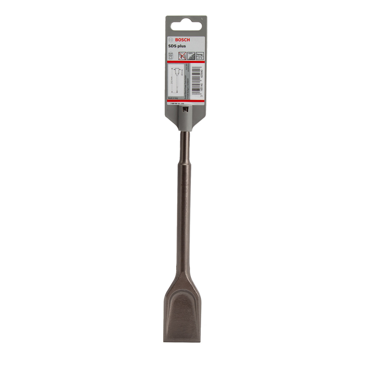Bosch 2608690101 SDS Plus-5C Spade Chisel 40 × 250mm