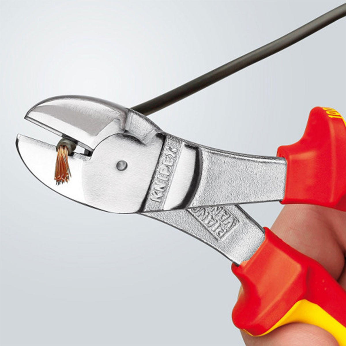 Knipex 7406180SB 180mm VDE High Leverage Diagonal Cutter