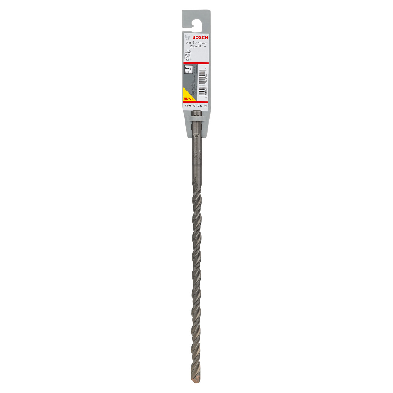 Bosch 2608831027 SDS Plus-3 Hammer Drill Bit 10 × 200mm