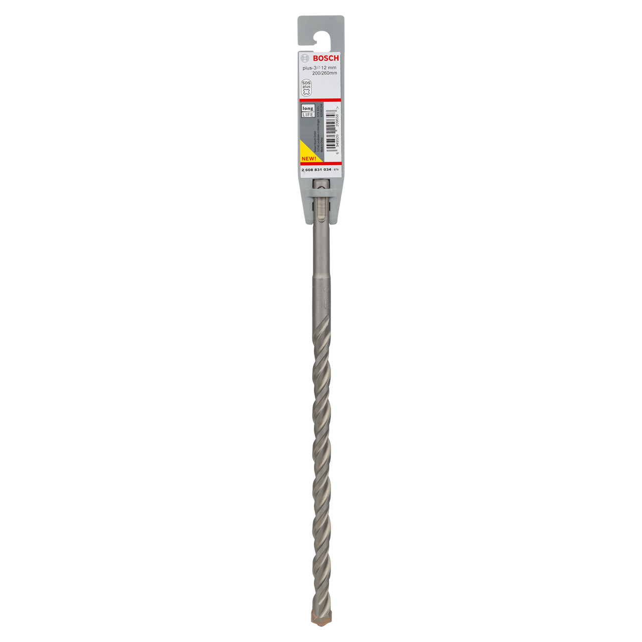 Bosch 2608831034 SDS Plus-3 Hammer Drill Bit 12 × 200mm
