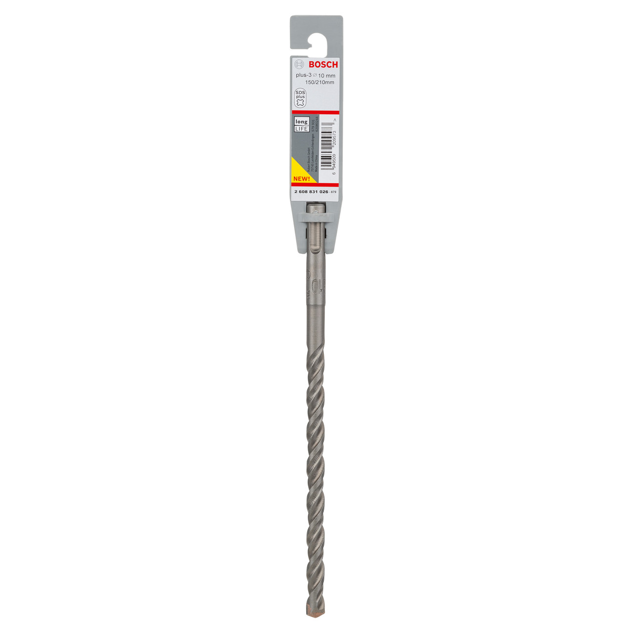 Bosch 2608831026 SDS+ 3 Masonry Drill Bit 10 × 150 × 210mm