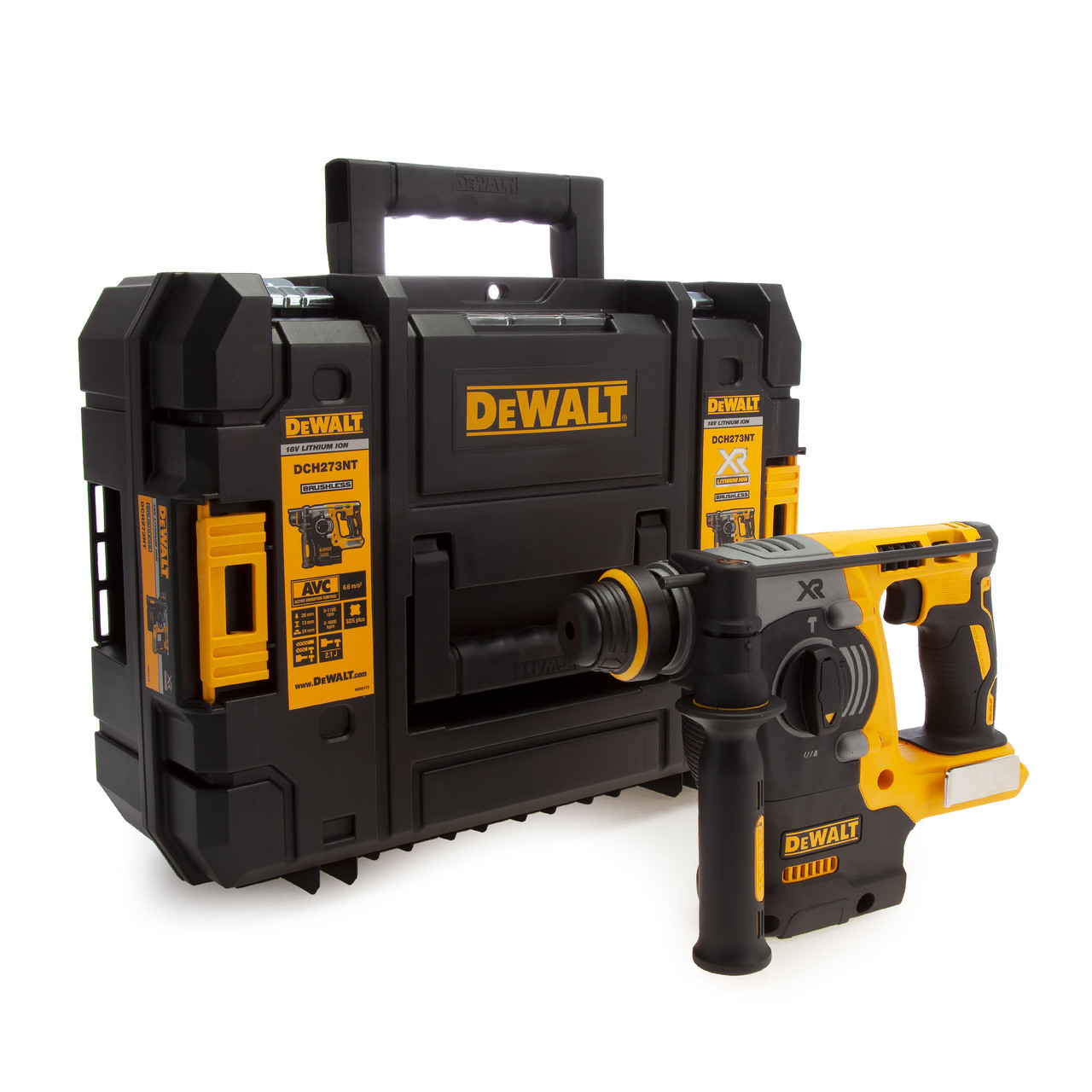 Dewalt DCH273NTXJ 18V XR Brushless SDS Rotary Hammer Drill Body Only with TStak Case