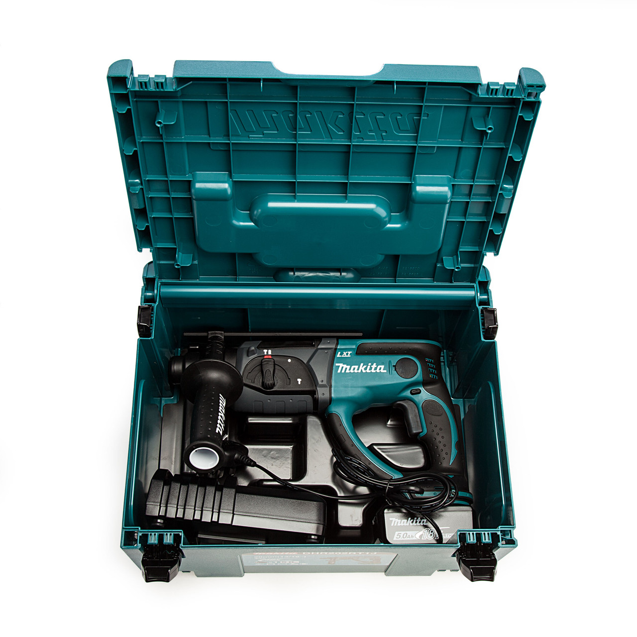 Makita DHR202RT1J 18V SDS+ Rotary Hammer with 1 × 5.0Ah Battery