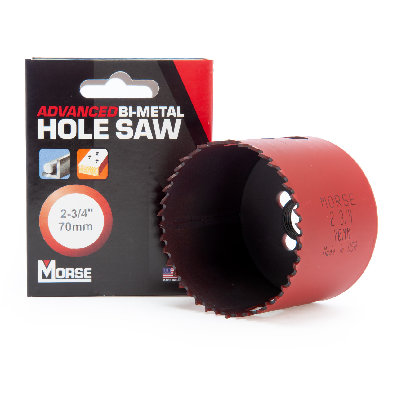 Morse MHS44 70mm Bi-Metal Hole Saw