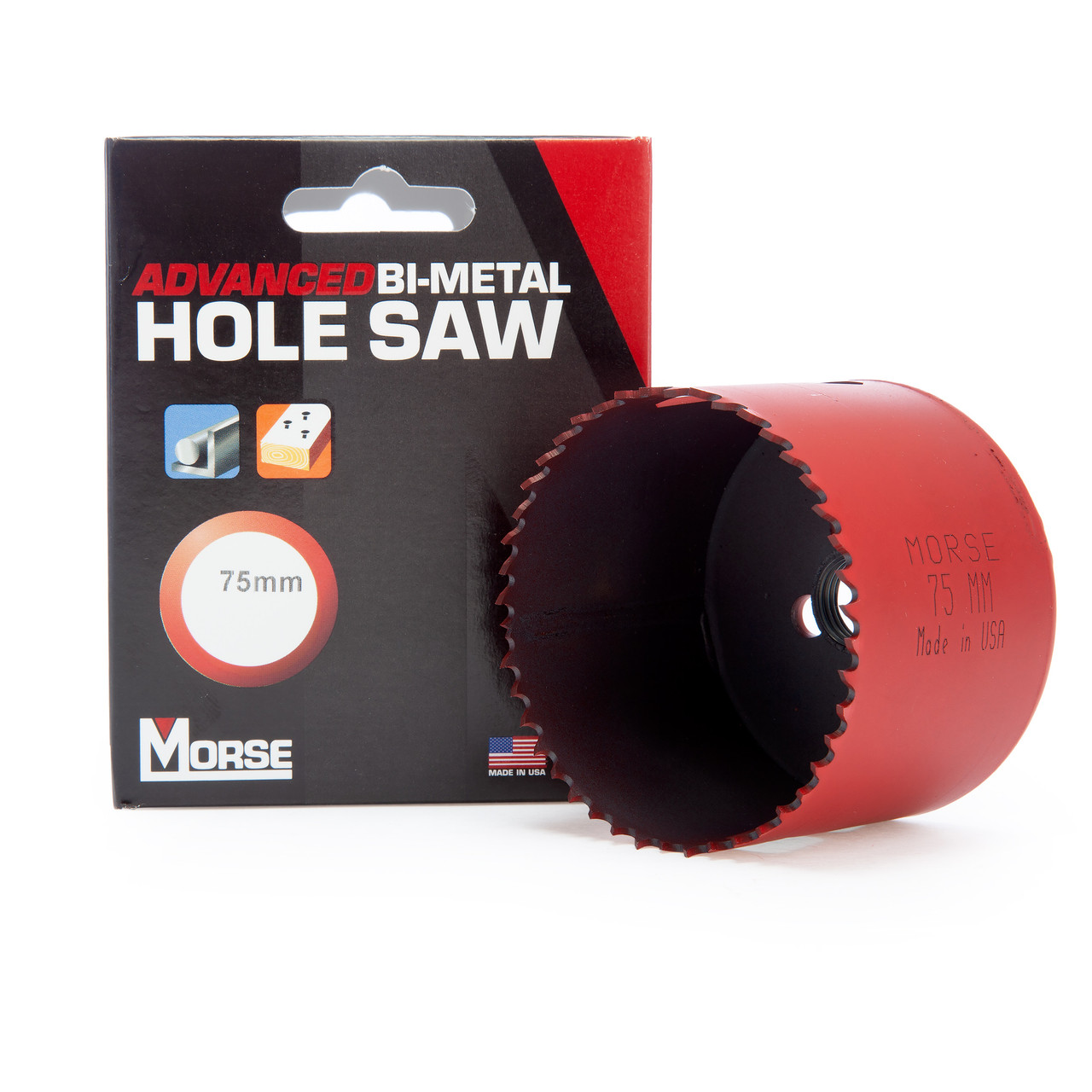 Morse MHS475 75mm Advanced Bi-Metal Hole Saw