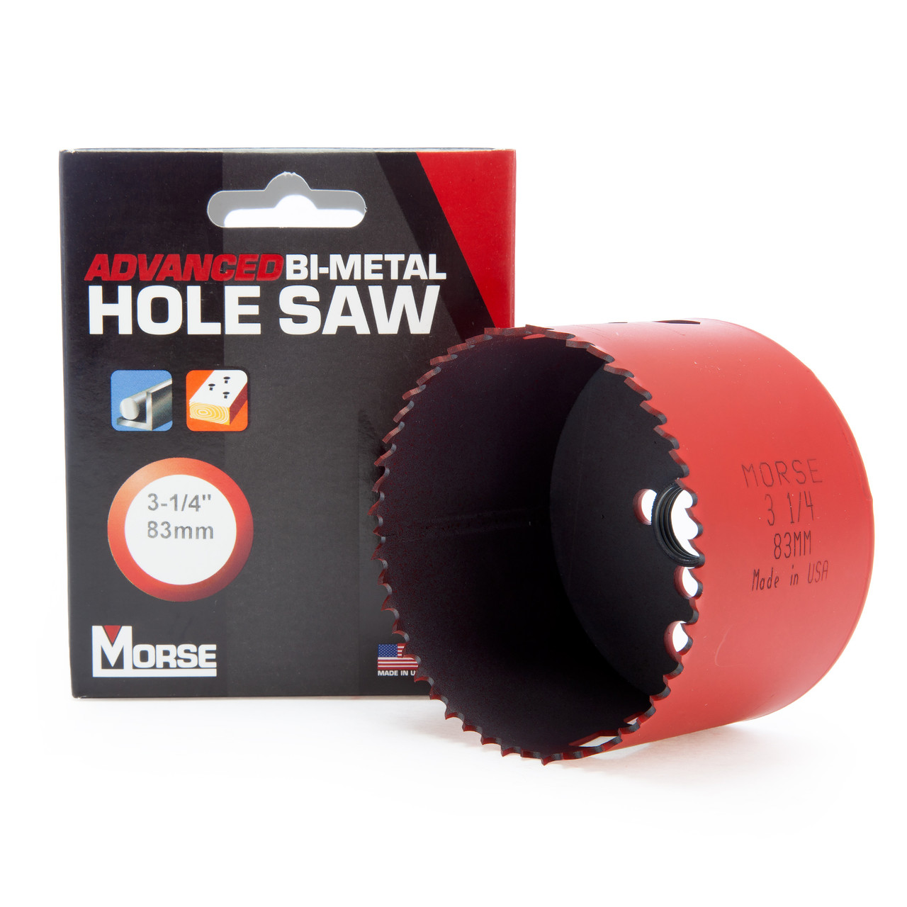 Morse MHS52 83mm Bi-Metal Hole Saw