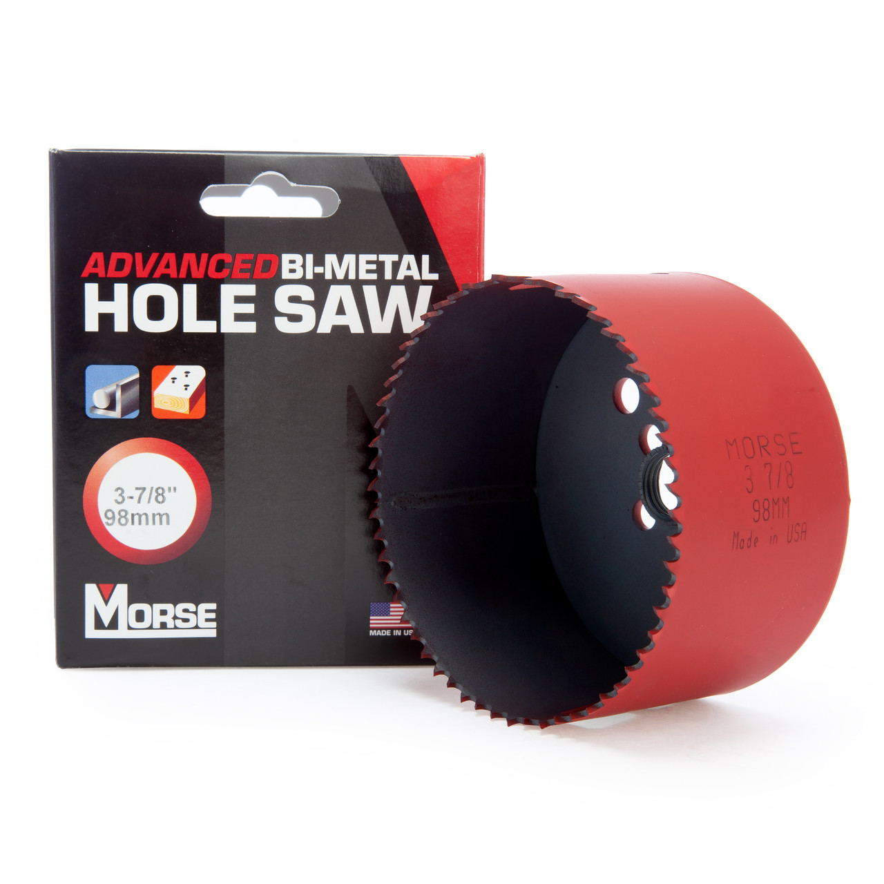 Morse MHS62 98mm Bi-Metal Hole Saw