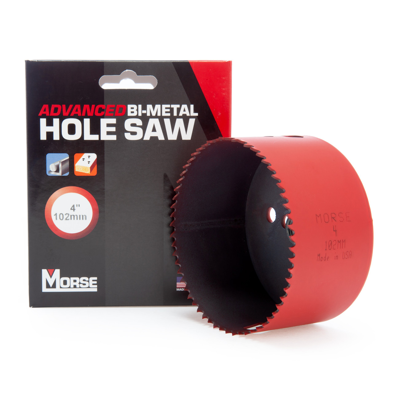 Morse MHS64 102mm Bi-Metal Hole Saw