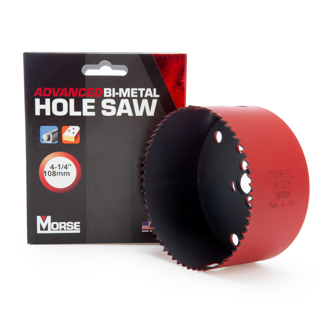 Morse MHS68 4.1/4in-108mm Bi-Metal Hole Saw