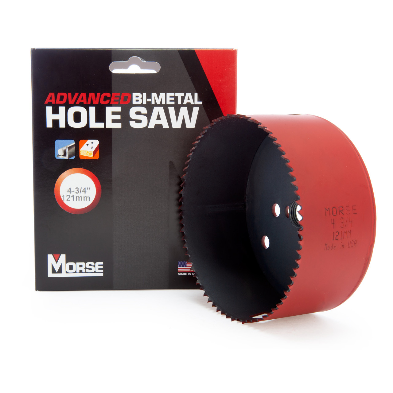 Morse MHS76 121mm Bi-Metal Hole Saw