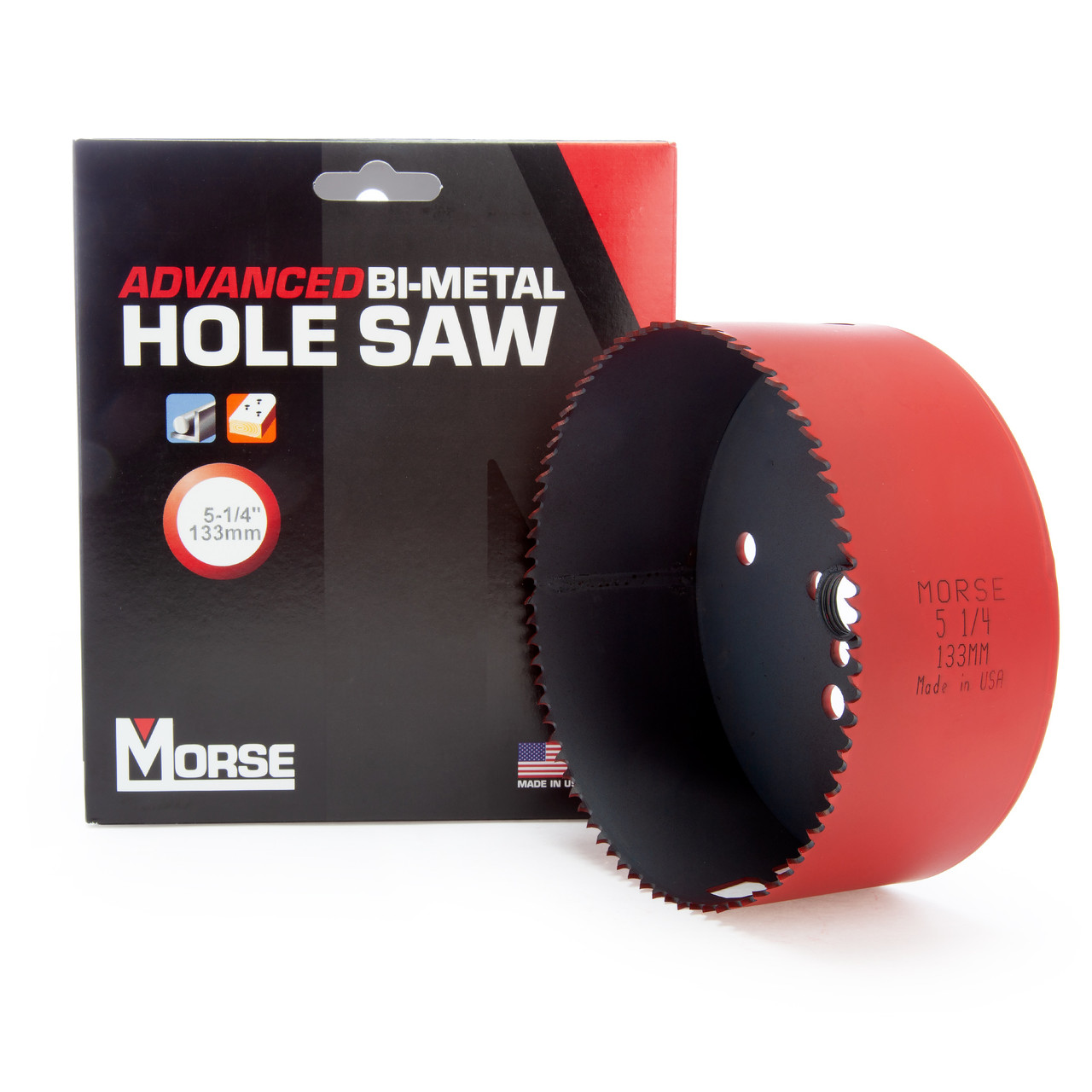 Morse MHS84 5 1/4in-133mm Bi-Metal Hole Saw
