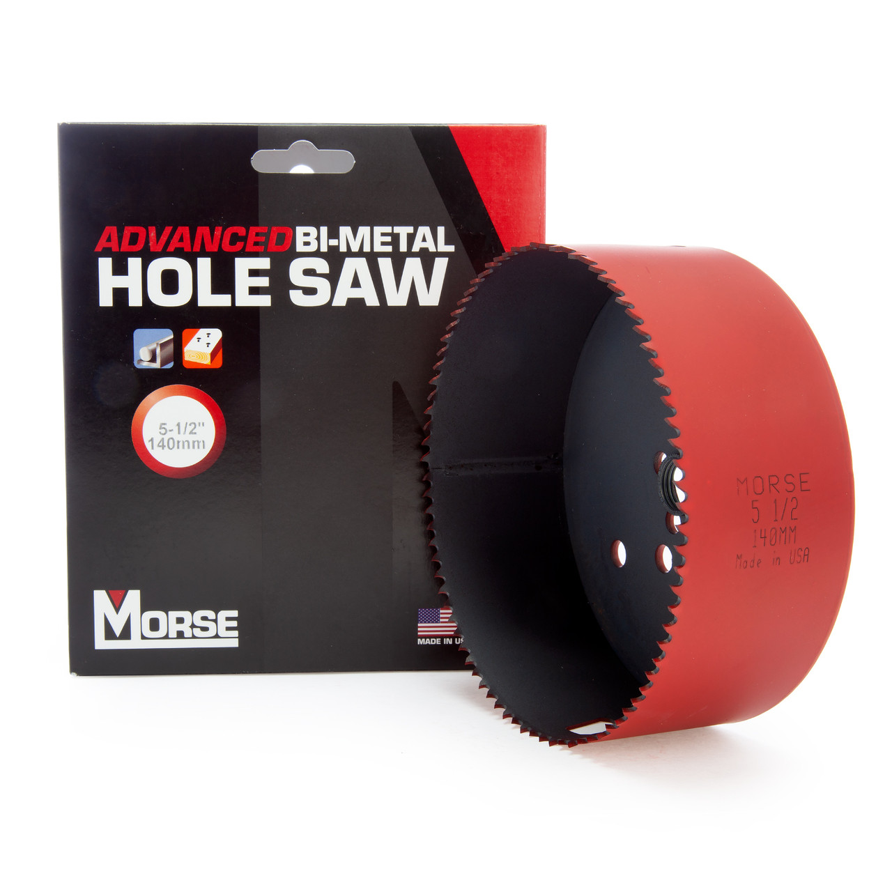 Morse MHS88 140mm Bi-Metal Hole Saw