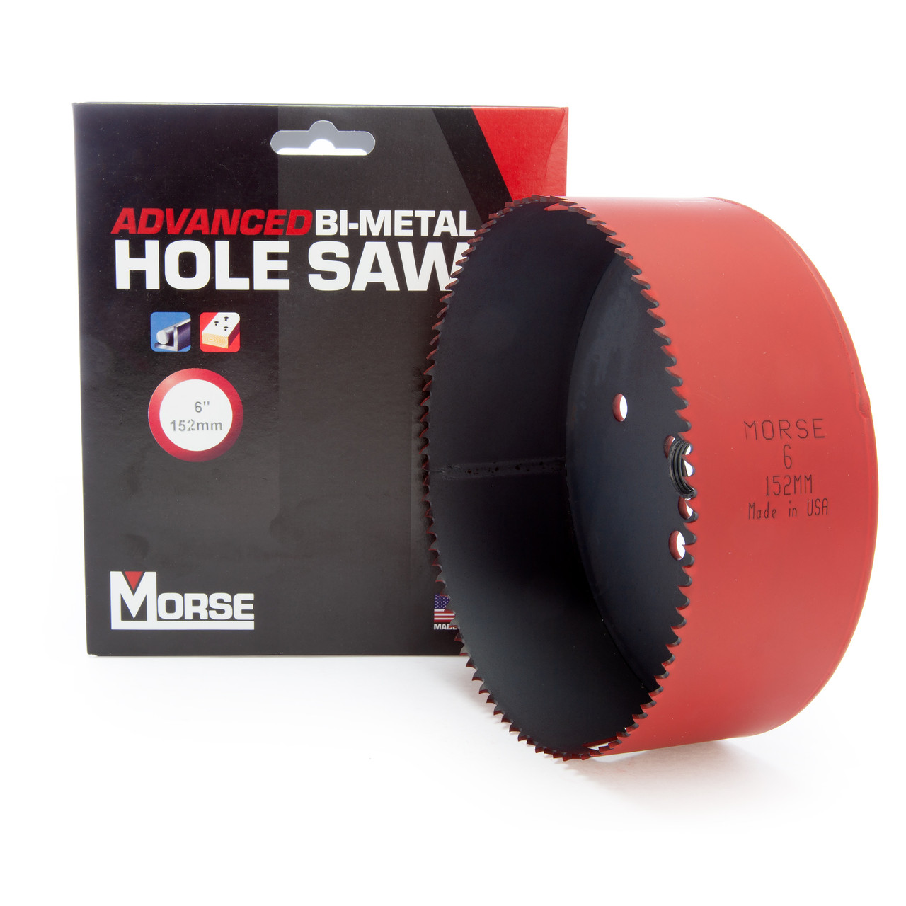 Morse MHS96 6in-152mm Advanced Bi-Metal Hole Saw