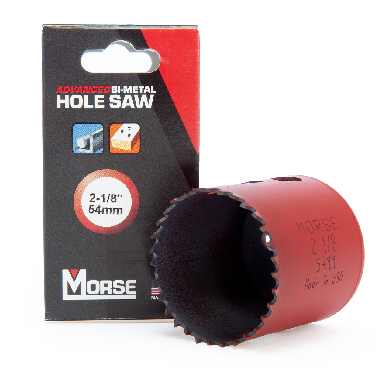 Morse MHS34 1 1/8in-54mm Bi-Metal Hole Saw